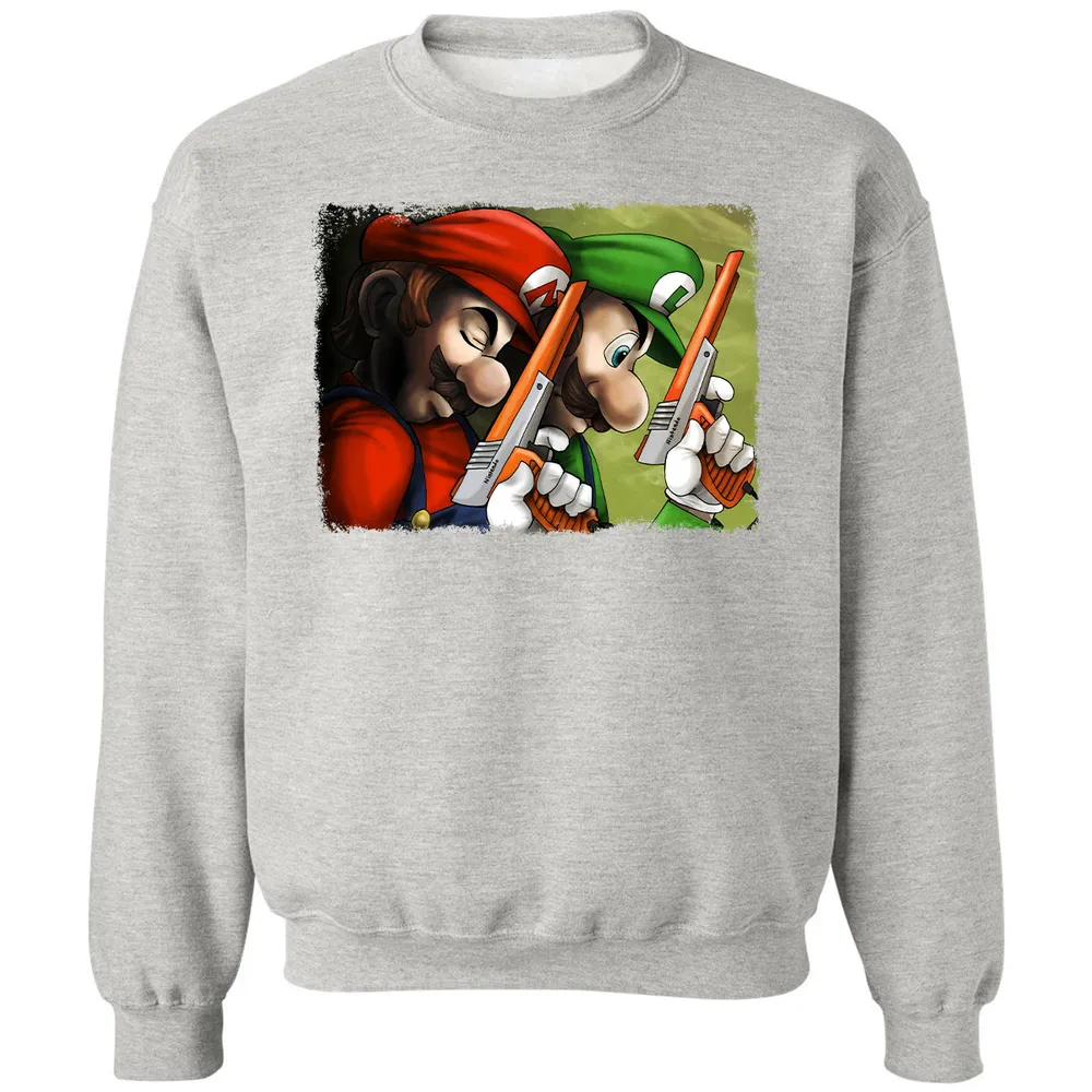 Classic Unisex Sweatshirt - FQP73TJR - Ash - 8