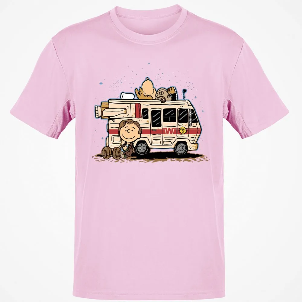 Classic Unisex T-Shirt - CLMGHM8U - Light Pink - 5