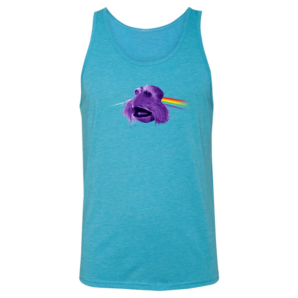 Unisex Jersey Tank - QLDCA7PW - Aqua Triblend - 3
