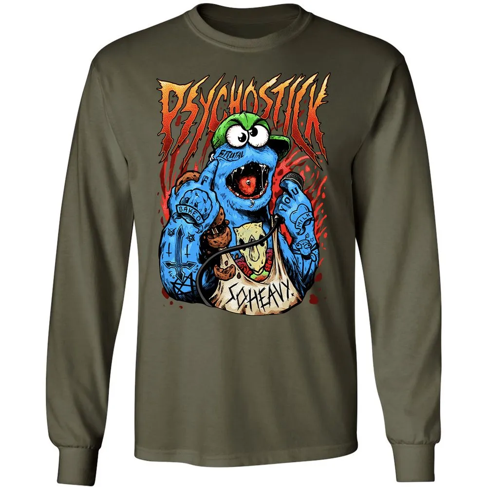 Long Sleeve T-Shirt - HNNMLZS9 - Military Green - 16
