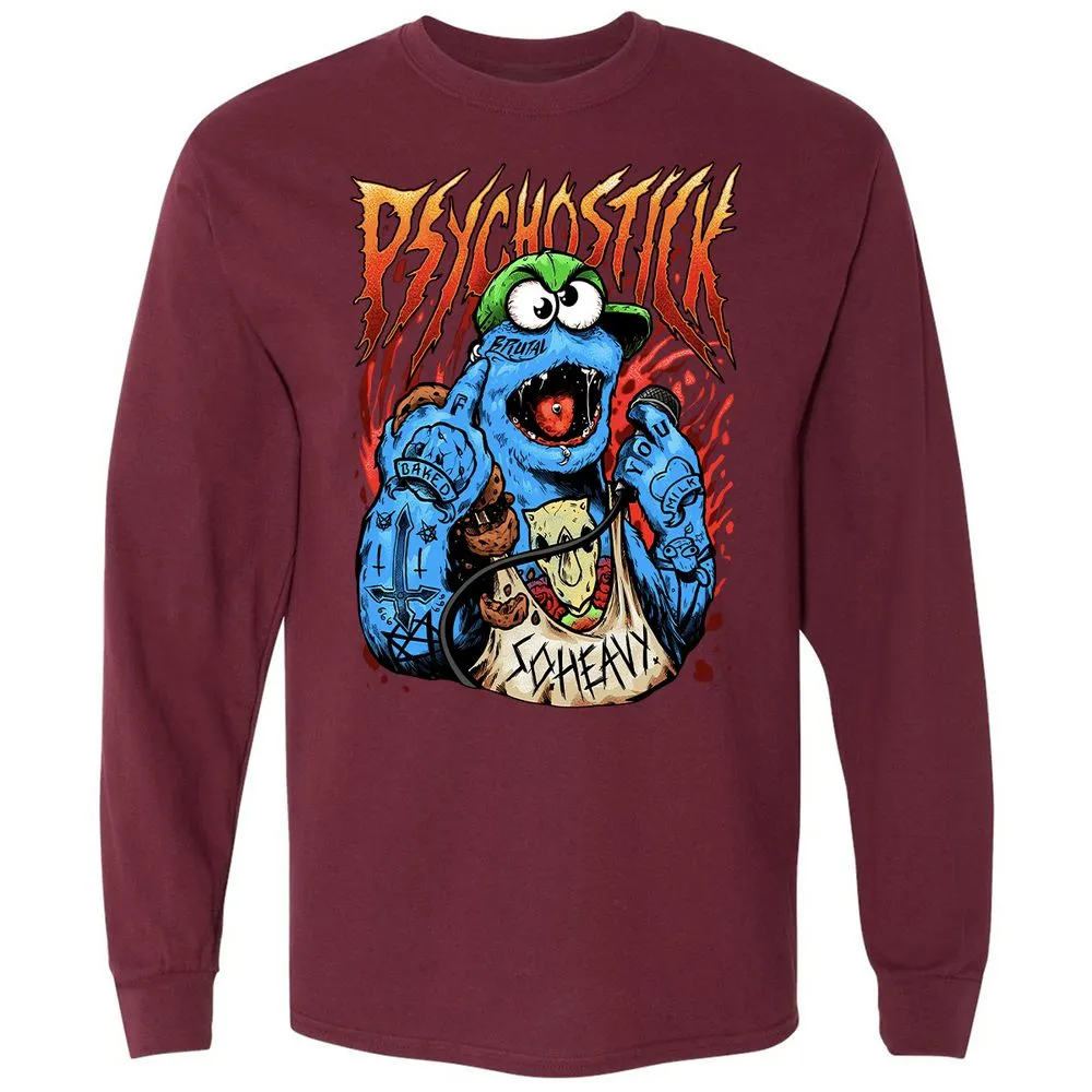 Long Sleeve T-Shirt - HNNMLZS9 - Maroon - 11