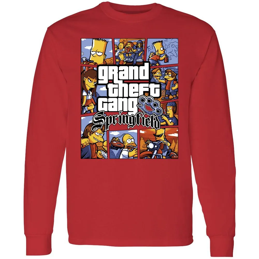 Long Sleeve T-Shirt - CAPK1WB9 - Red - 14