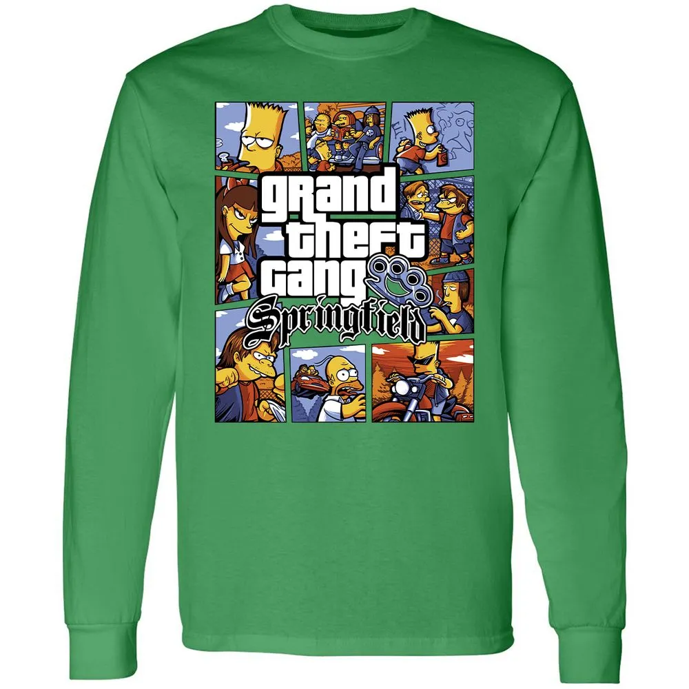 Long Sleeve T-Shirt - CAPK1WB9 - Irish Green - 10