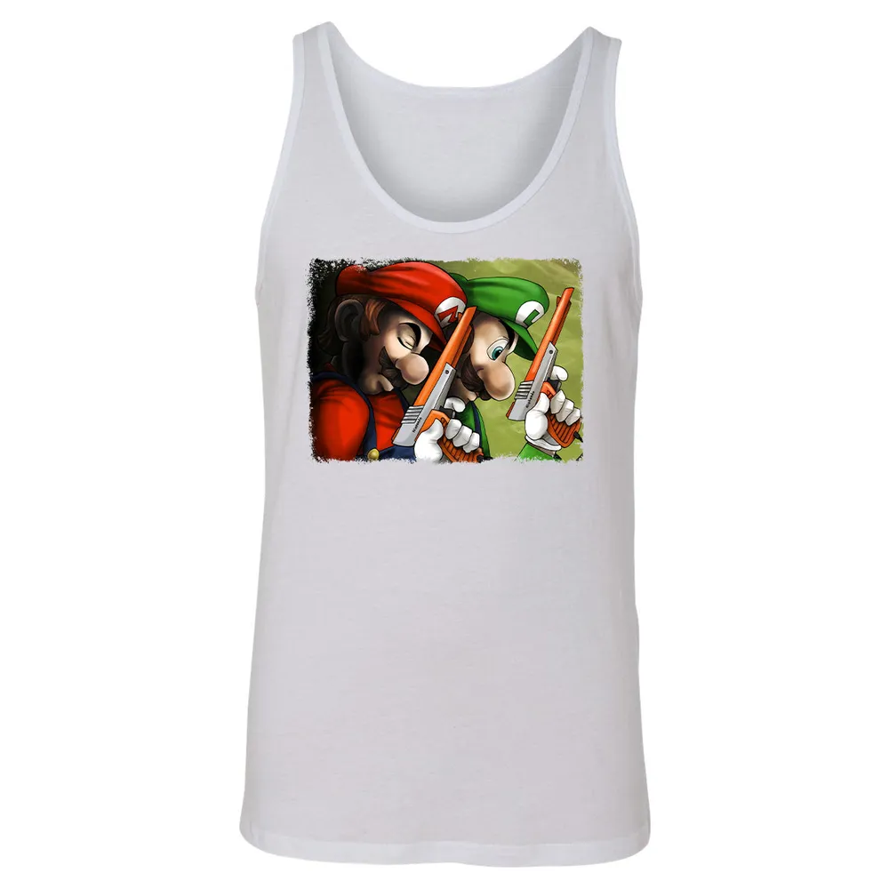 Unisex Jersey Tank - E7HC66V7 - White - 14