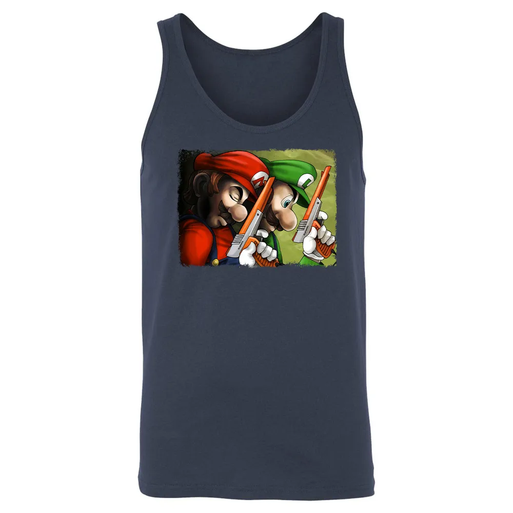 Unisex Jersey Tank - E7HC66V7 - Navy - 2