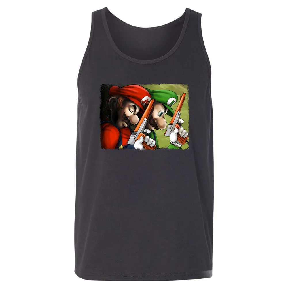 Unisex Jersey Tank - E7HC66V7 - Dark Grey - 7