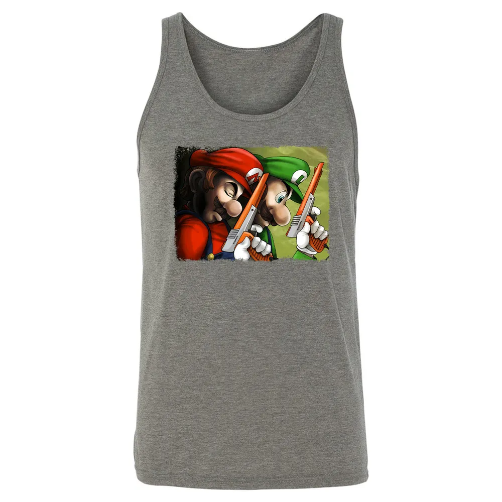 Unisex Jersey Tank - E7HC66V7 - Grey Triblend - 8