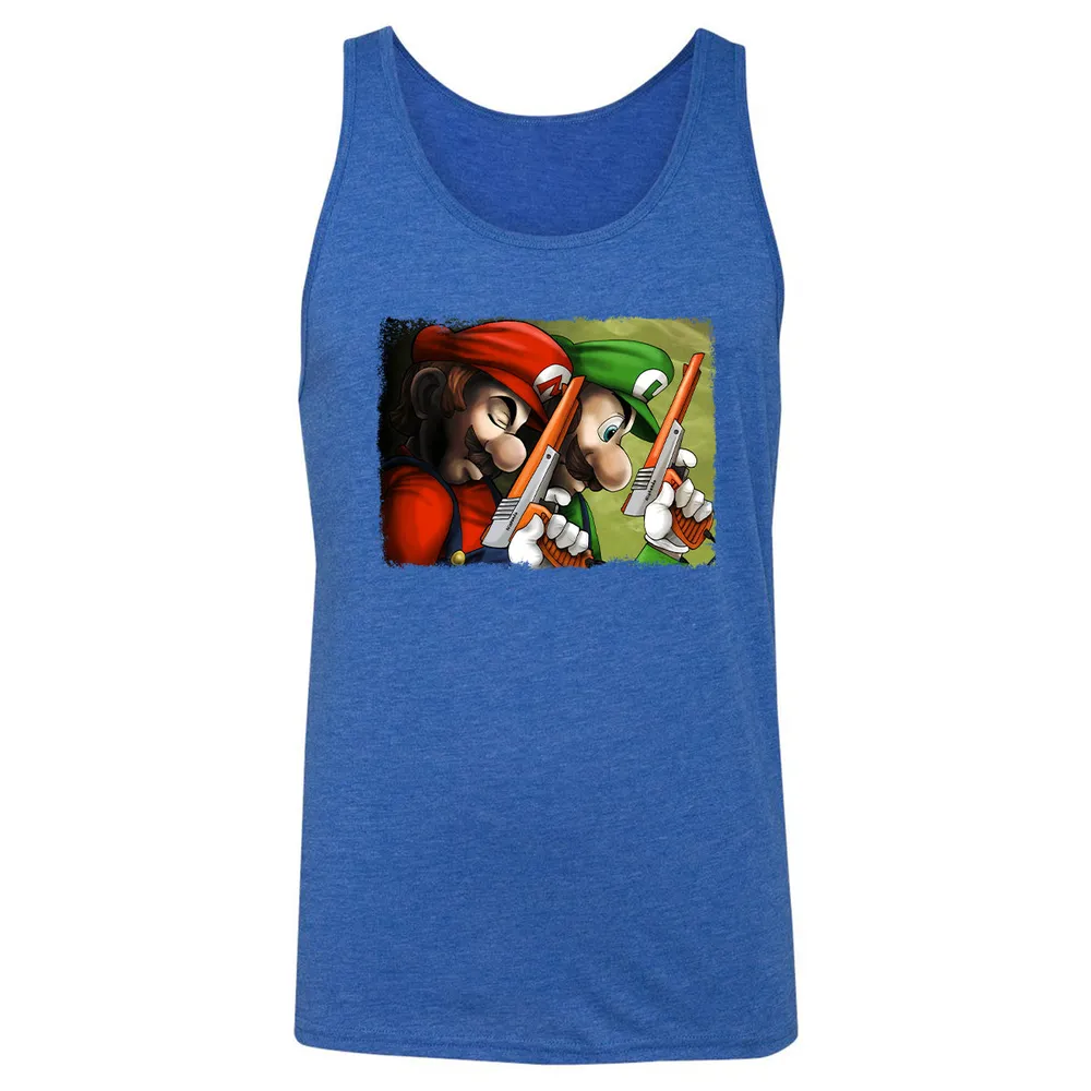 Unisex Jersey Tank - E7HC66V7 - True Royal Triblend - 12