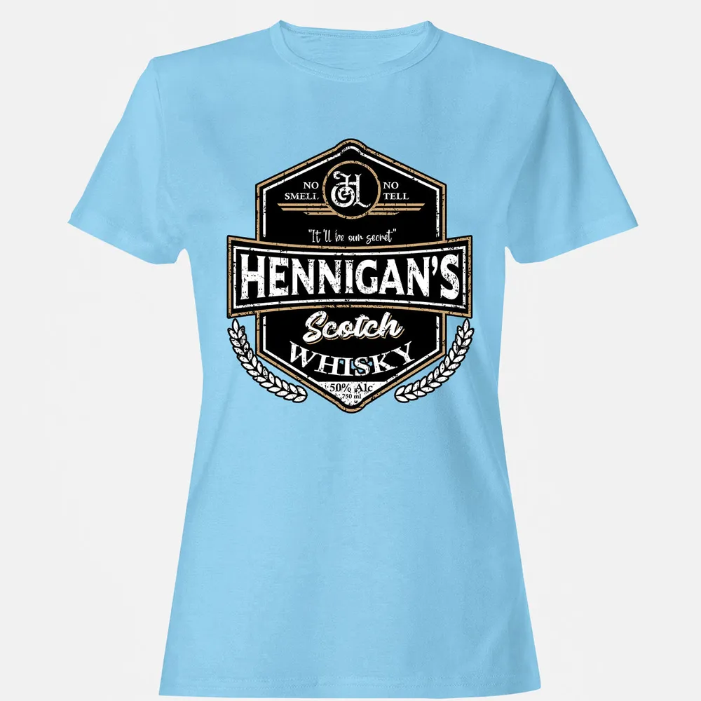 Women's T-Shirt - K5ZS2NVV - Light Blue - 8