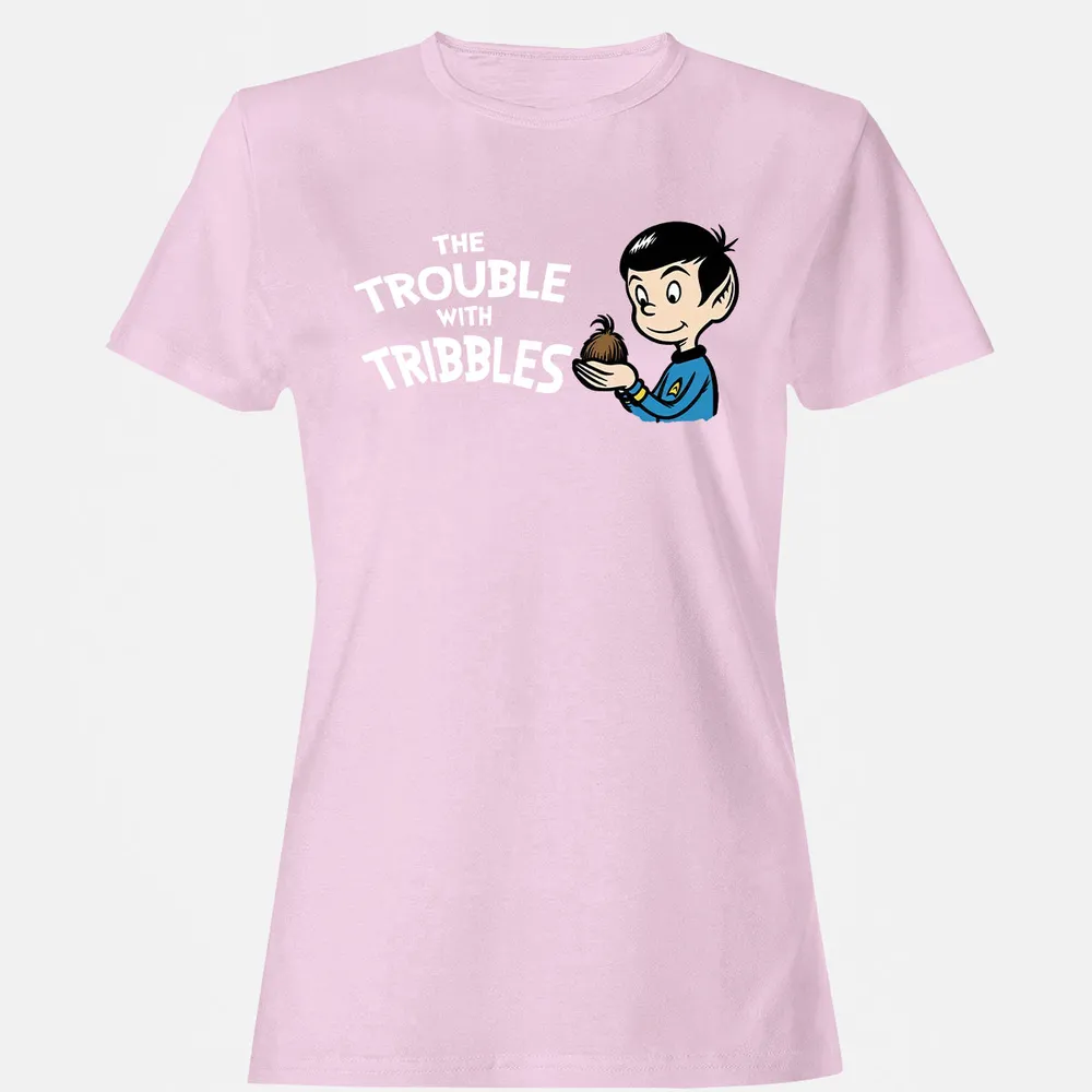 Women's T-Shirt - 9AU6W6TY - Light Pink - 9