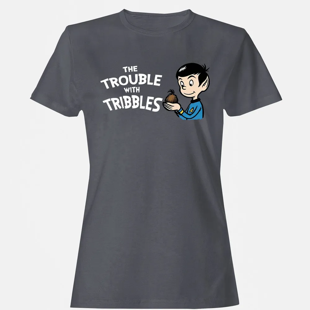 Women's T-Shirt - 9AU6W6TY - Dark Heather - 5