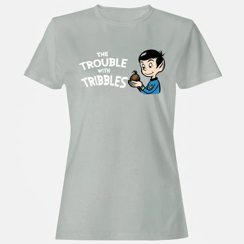 Women's T-Shirt - 9AU6W6TY - Ash - 2