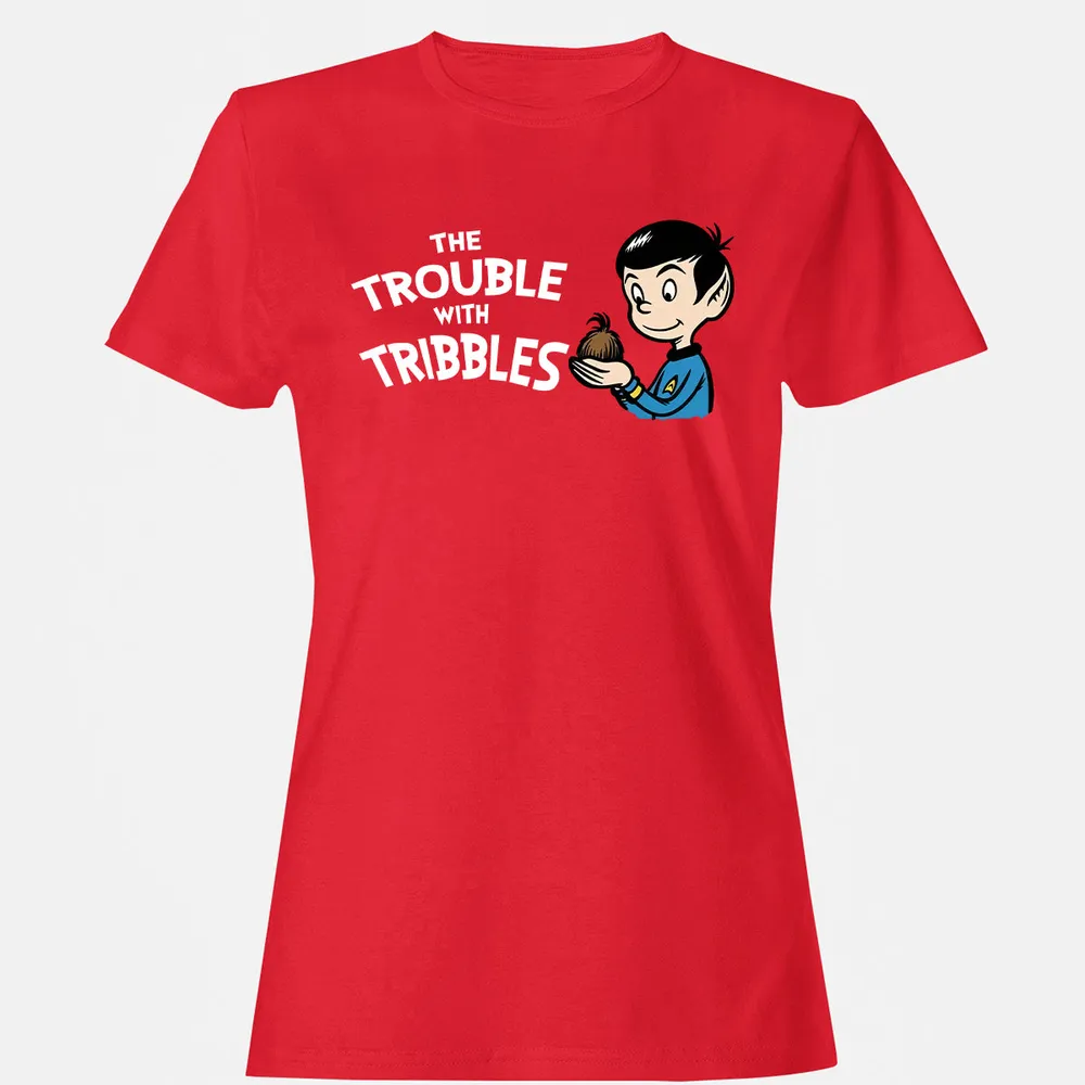 Women's T-Shirt - 9AU6W6TY - Red - 13