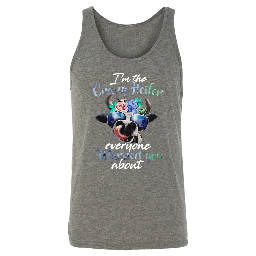 Unisex Jersey Tank - YECR38EH - Grey Triblend - 8