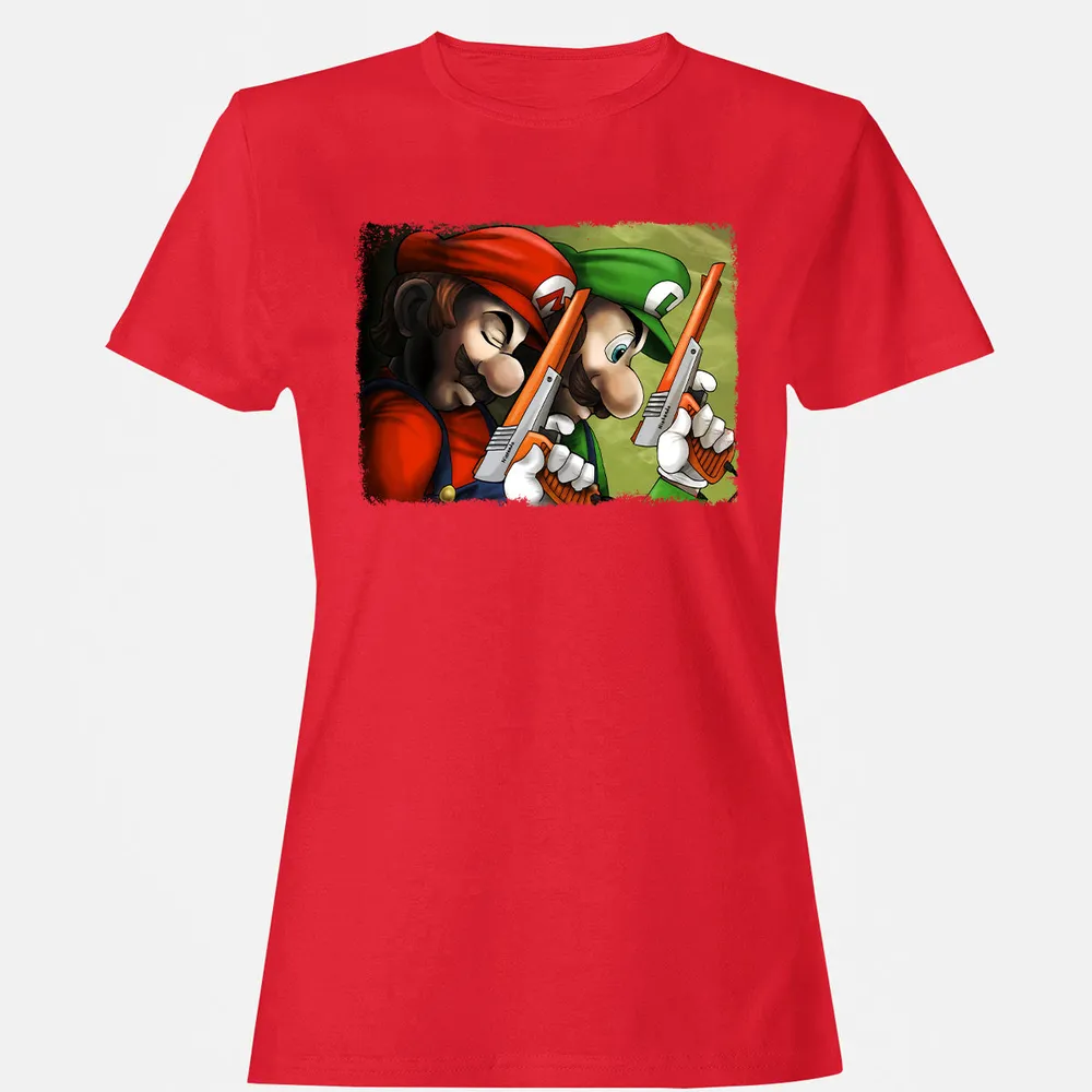 Women's T-Shirt - 4U3S79ZK - Red - 13