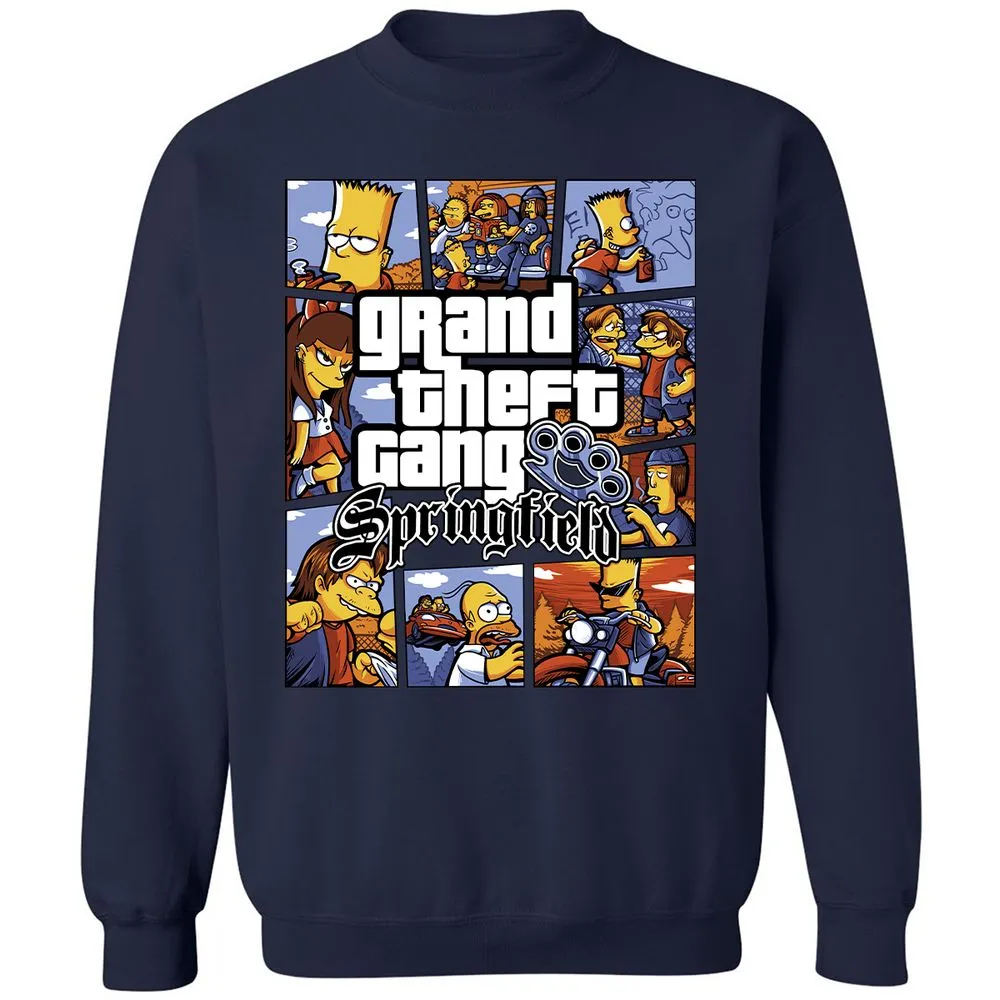 Classic Unisex Sweatshirt - 2F1YMYXG - Navy - 2