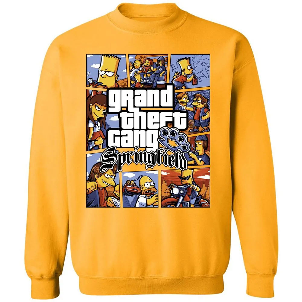 Classic Unisex Sweatshirt - 2F1YMYXG - Gold - 11
