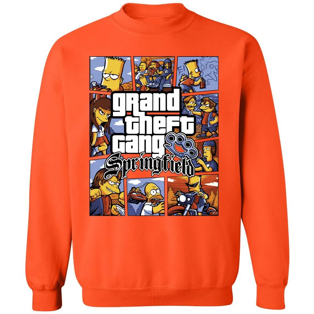 Classic Unisex Sweatshirt - 2F1YMYXG - Orange - 10