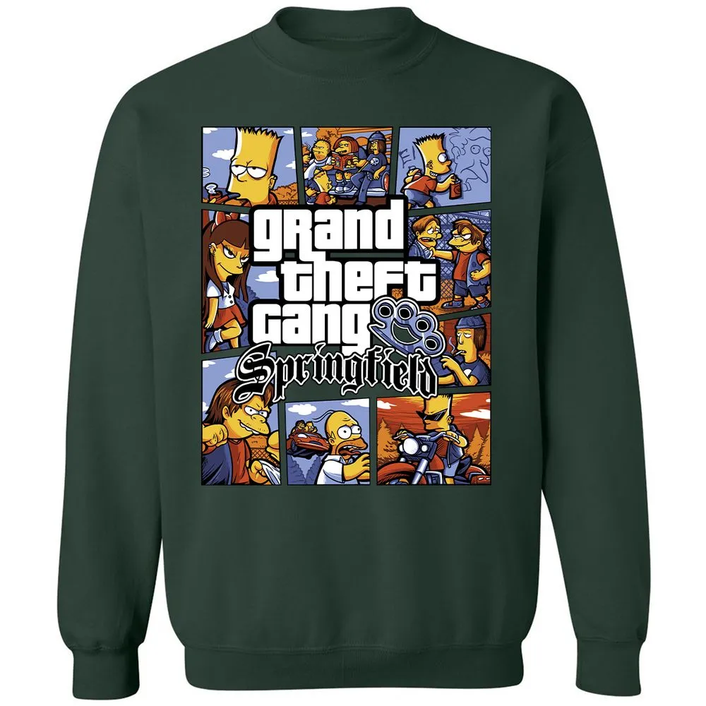 Classic Unisex Sweatshirt - 2F1YMYXG - Forest Green - 4