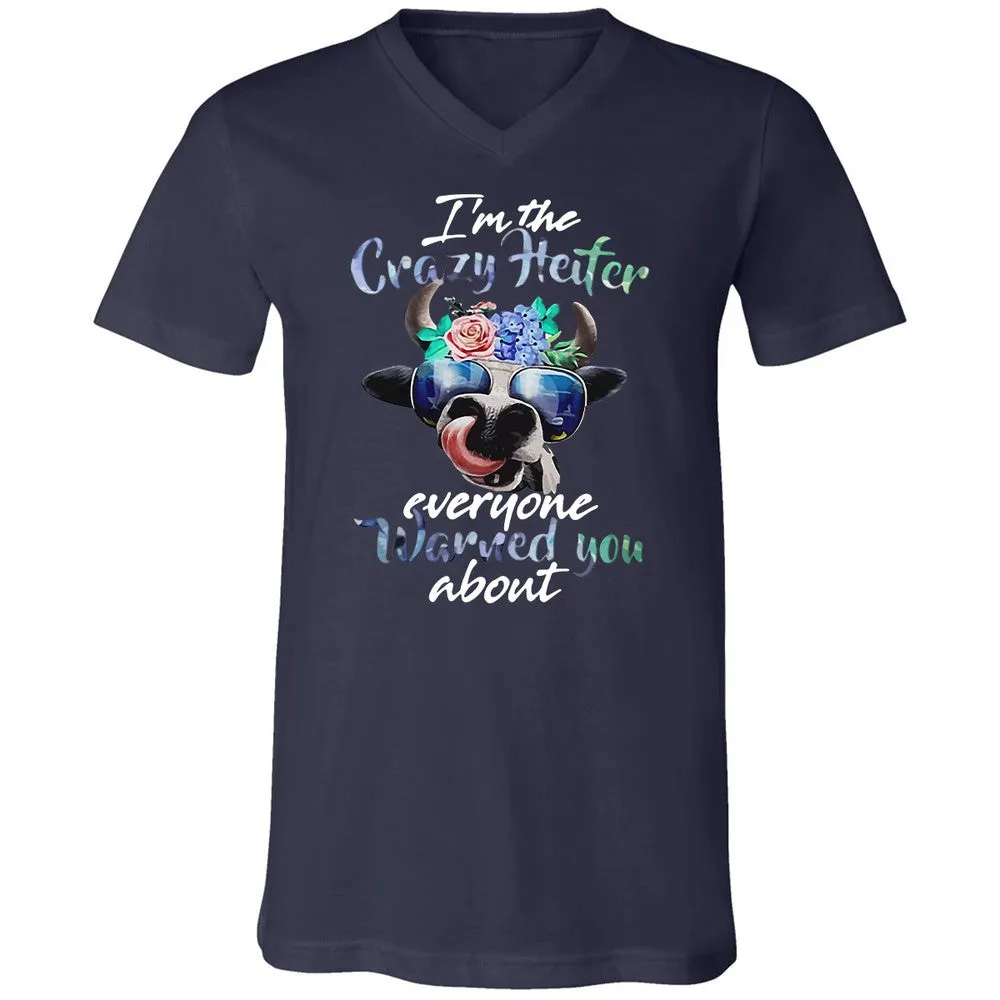 Unisex V-Neck T-Shirt - PVCWQ5AP - Navy - 2