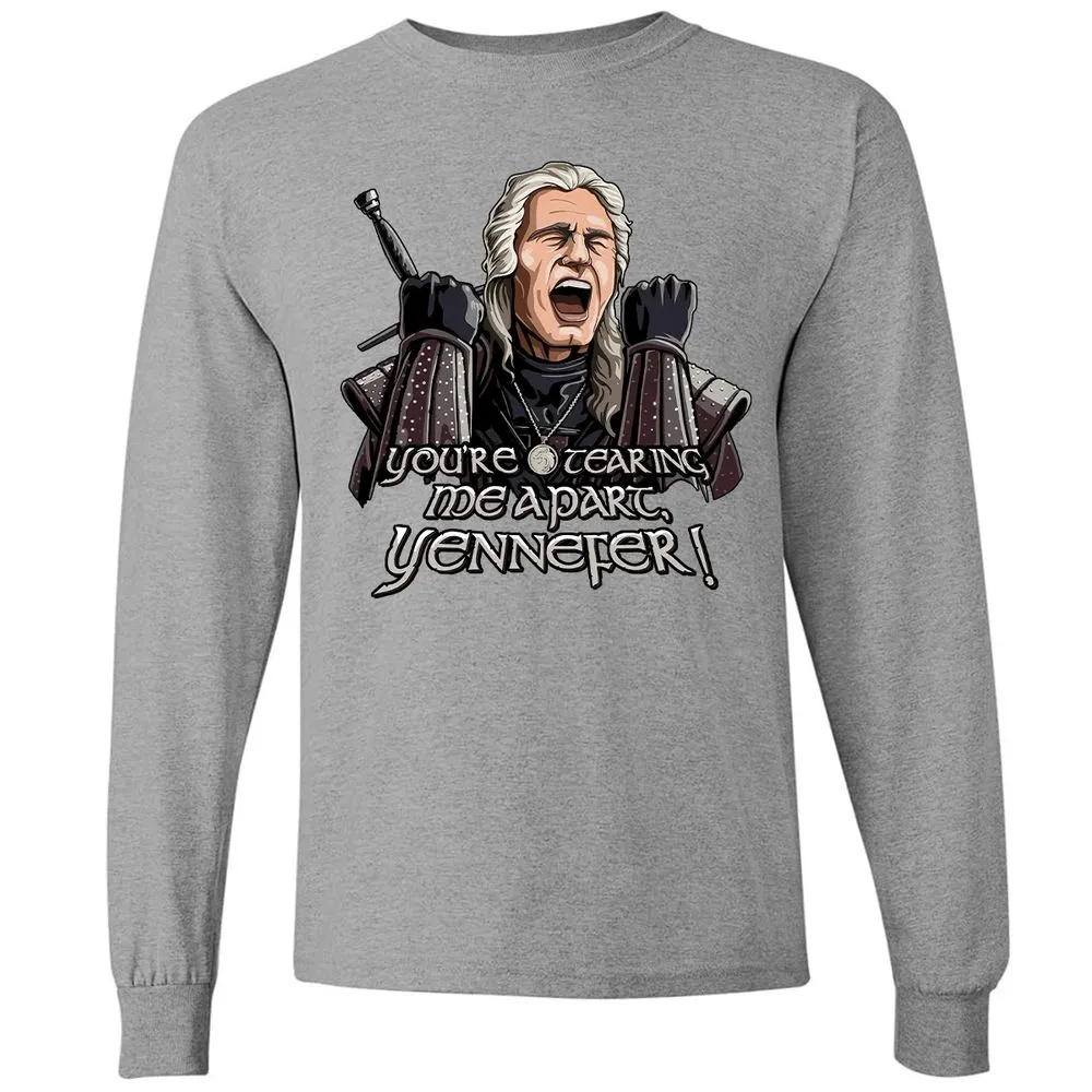 Long Sleeve T-Shirt - VXQBDV9G - Graphite Heather - 6