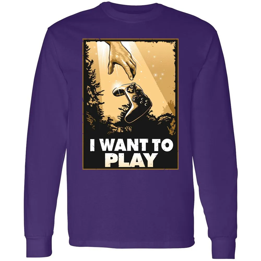 Long Sleeve T-Shirt - 3ETH3SHF - Purple - 13