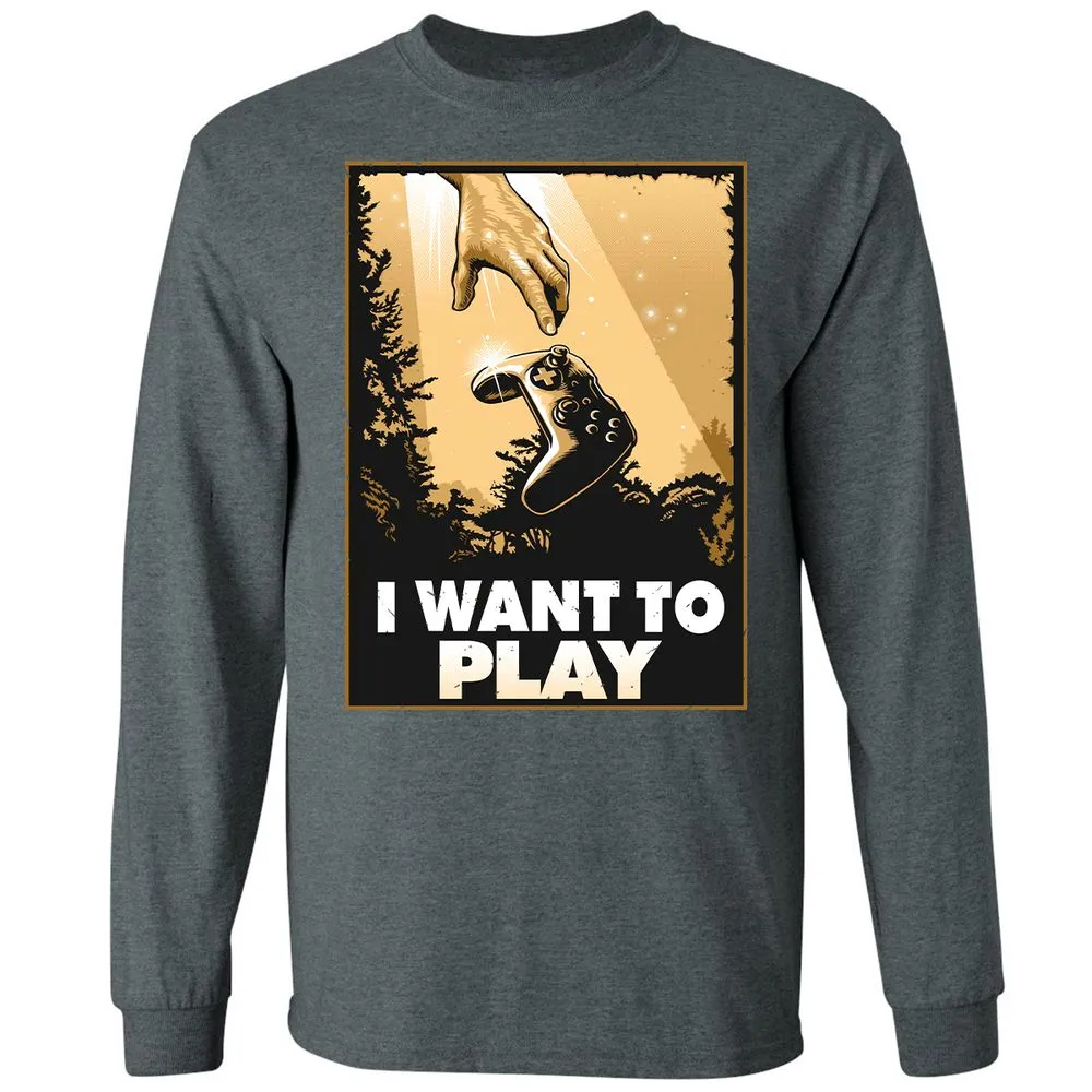 Long Sleeve T-Shirt - 3ETH3SHF - Dark Heather - 15