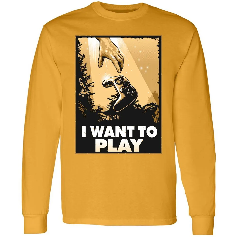 Long Sleeve T-Shirt - 3ETH3SHF - Gold - 9