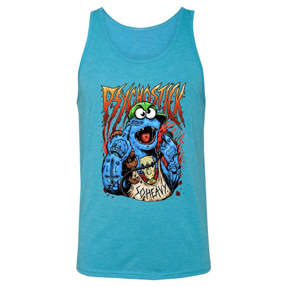 Unisex Jersey Tank - Z9M2BYMW - Aqua Triblend - 3