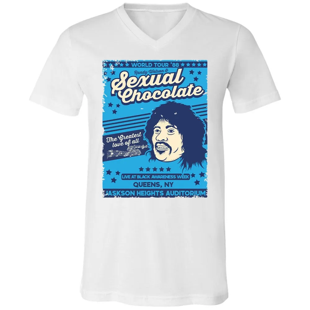 Unisex V-Neck T-Shirt - YM7GA5E7 - White - 5