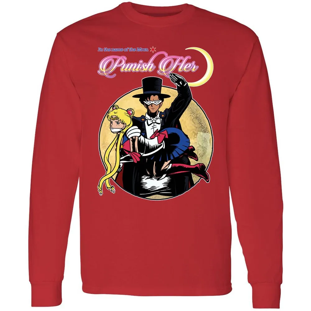 Long Sleeve T-Shirt - 7849RV1Q - Red - 14