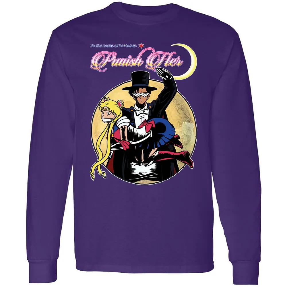 Long Sleeve T-Shirt - 7849RV1Q - Purple - 13