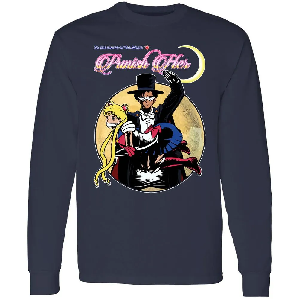 Long Sleeve T-Shirt - 7849RV1Q - Navy - 2