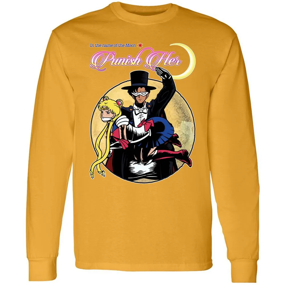 Long Sleeve T-Shirt - 7849RV1Q - Gold - 9