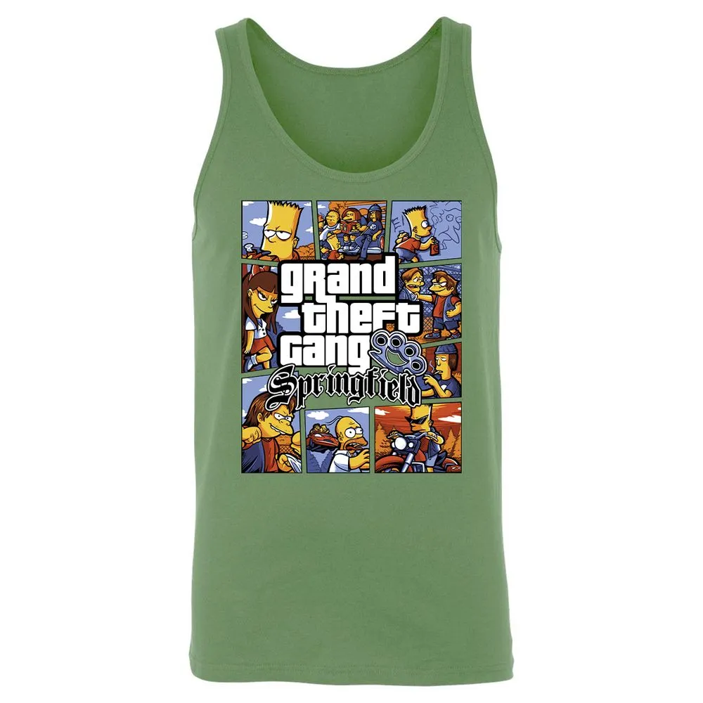Unisex Jersey Tank - 53LX5PCK - Leaf - 10