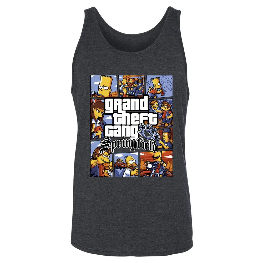 Unisex Jersey Tank - 53LX5PCK - Dark Grey Heather - 6