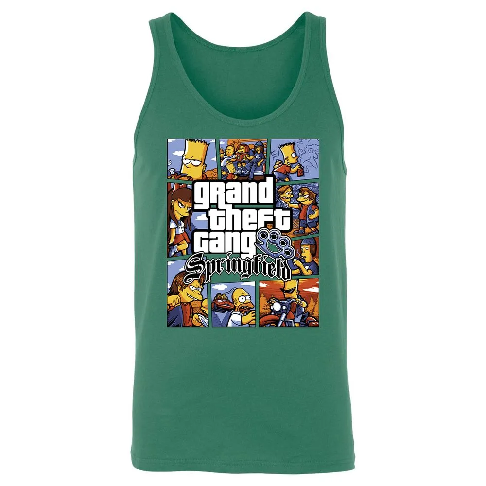 Unisex Jersey Tank - 53LX5PCK - Kelly - 9
