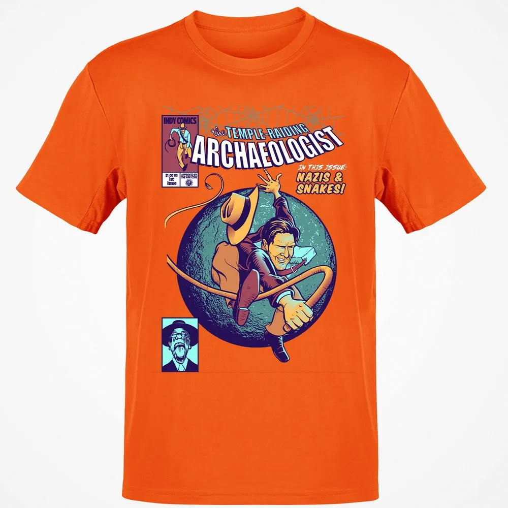 Classic Unisex T-Shirt - XHTCF1WK - Orange - 8