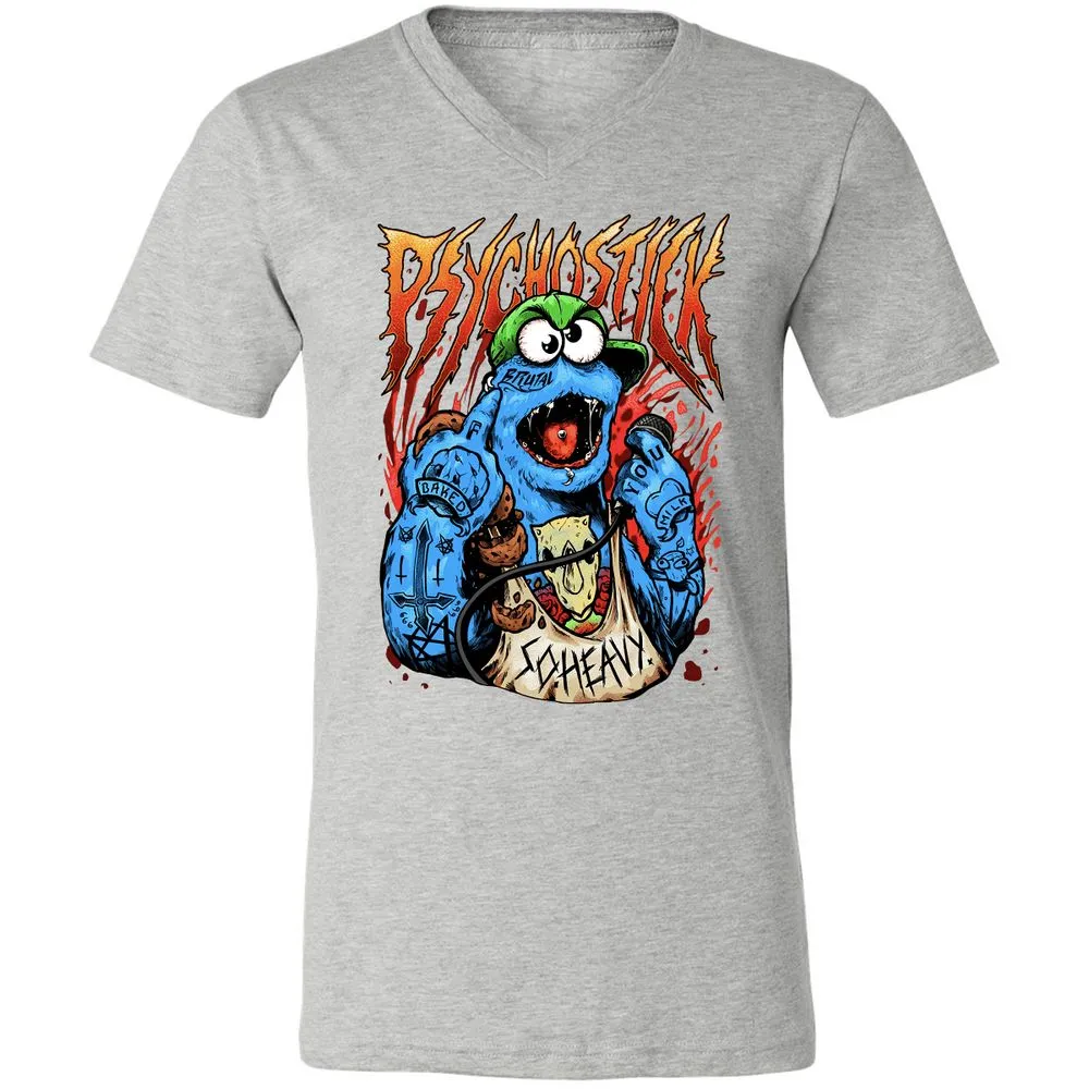 Unisex V-Neck T-Shirt - RSEAASQ5 - Athletic Heather - 7