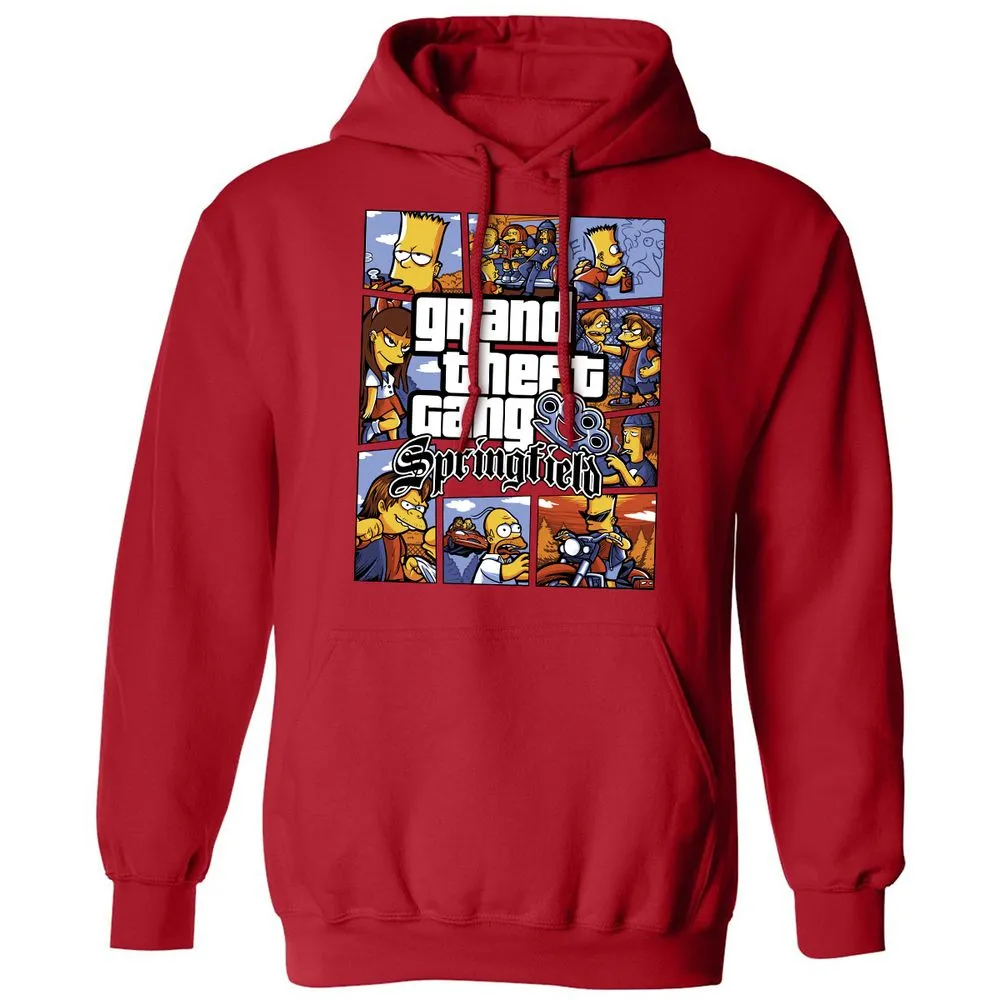 Classic Unisex Hoodie - Y81KBBQV - Red - 5