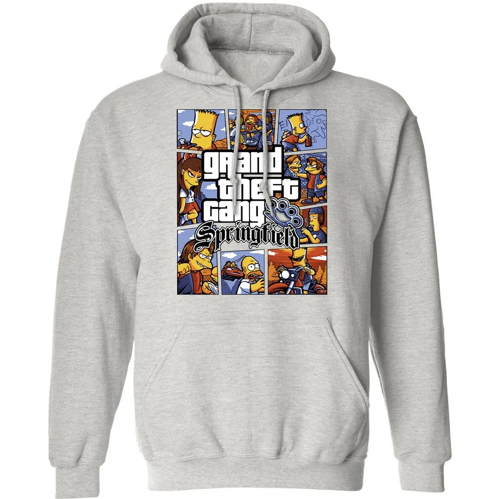 Classic Unisex Hoodie - Y81KBBQV - Ash - 8