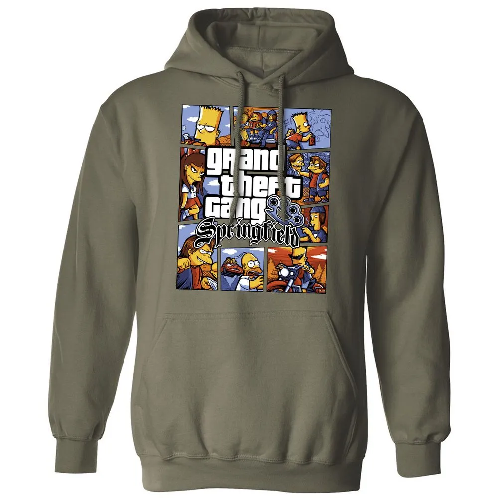 Classic Unisex Hoodie - Y81KBBQV - Military Green - 4