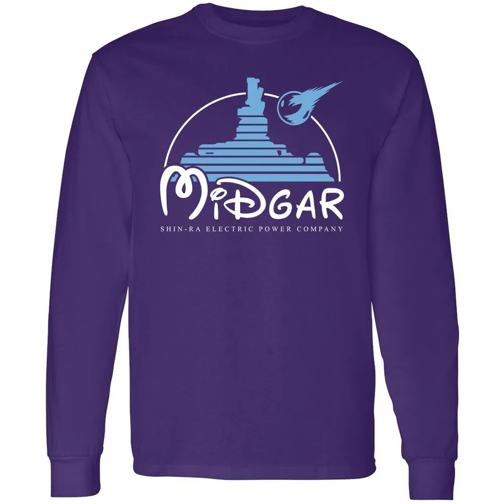 Long Sleeve T-Shirt - B8RKCDY8 - Purple - 13
