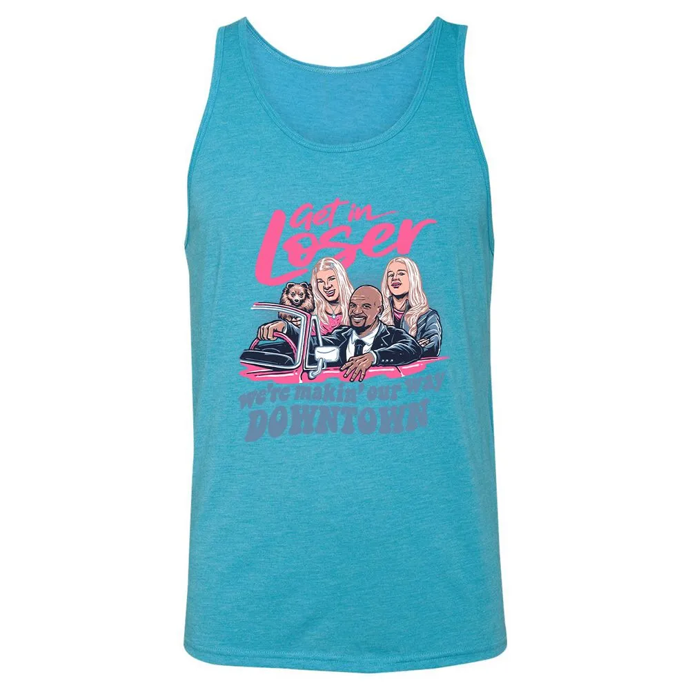 Unisex Jersey Tank - SV11UXMP - Aqua Triblend - 3