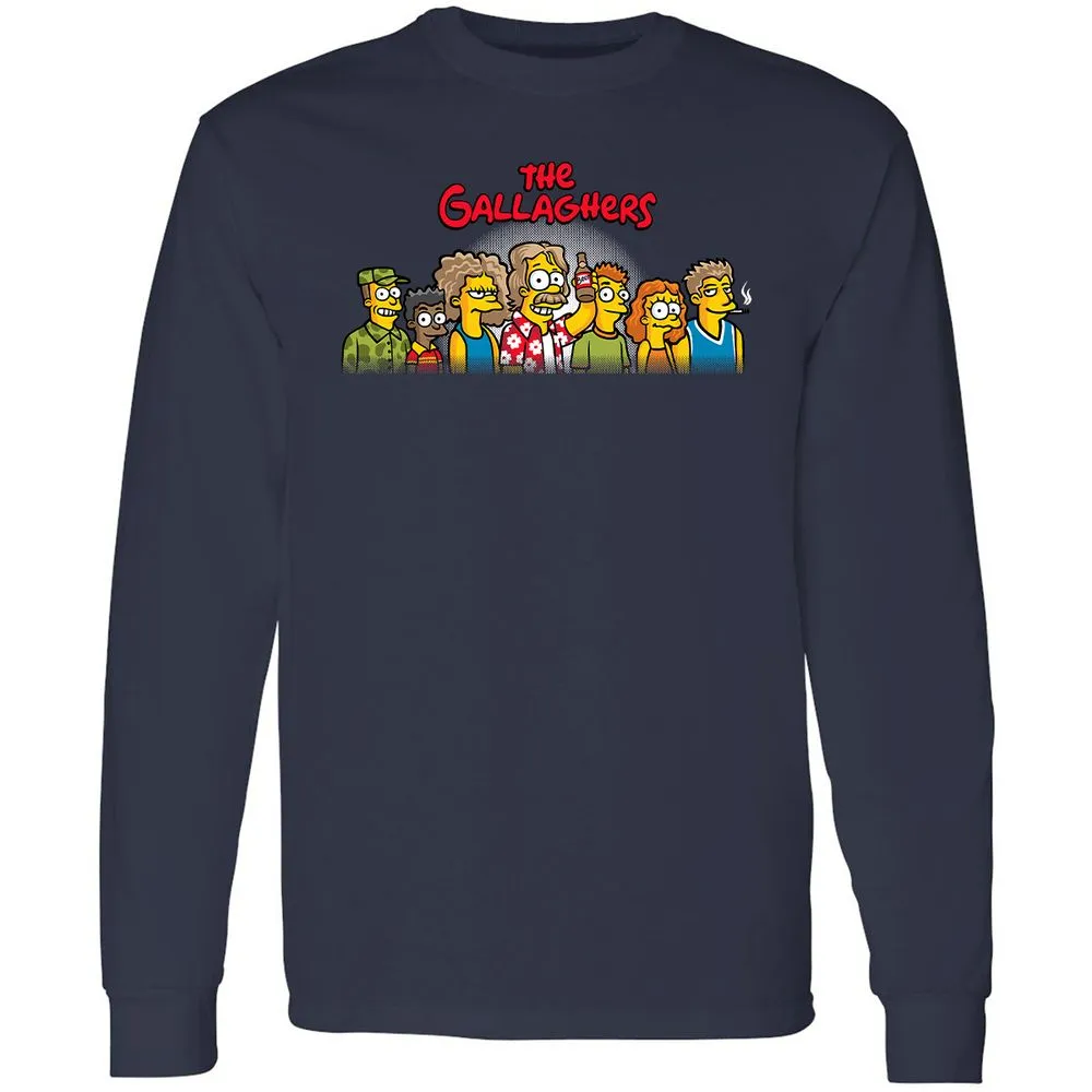 Long Sleeve T-Shirt - VT88K8NZ - Navy - 2