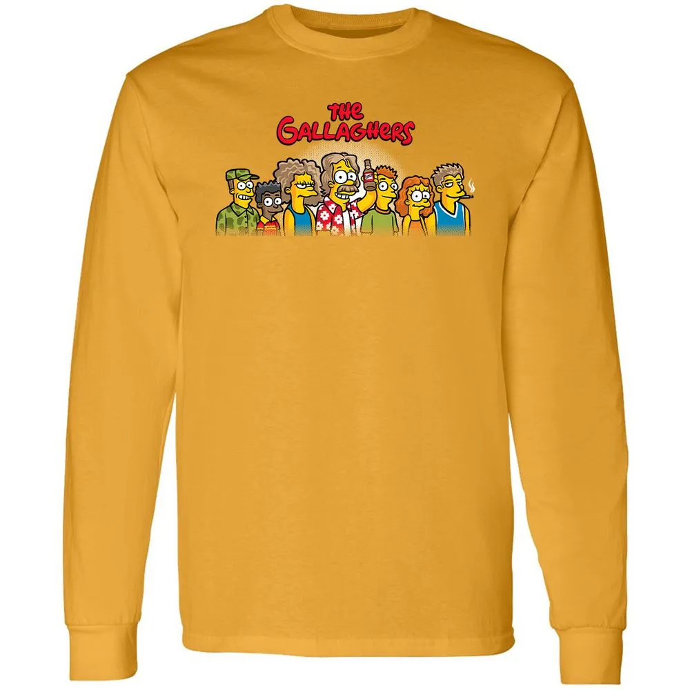 Long Sleeve T-Shirt - VT88K8NZ - Gold - 9