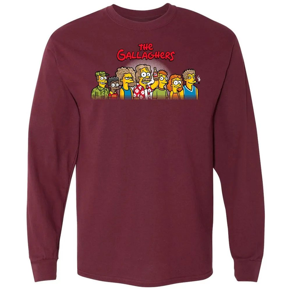 Long Sleeve T-Shirt - VT88K8NZ - Maroon - 11