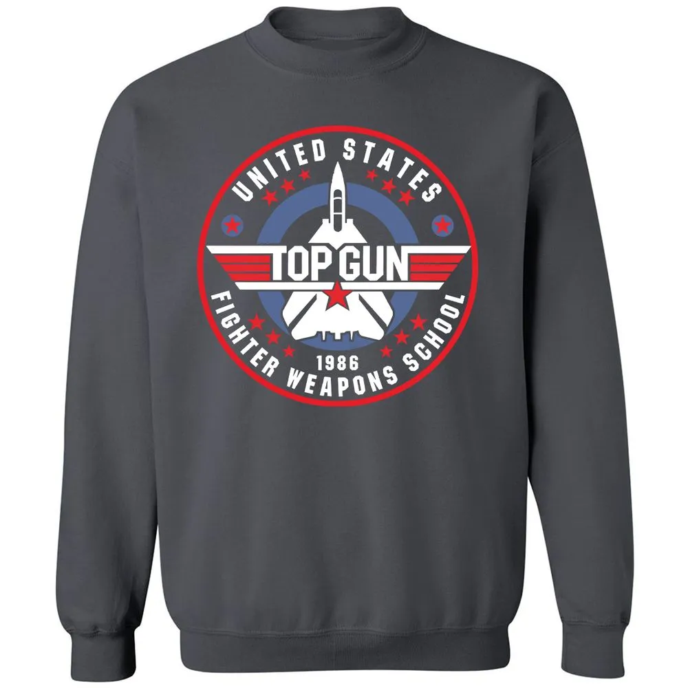 Classic Unisex Sweatshirt - QDNZFQWZ - Charcoal - 7