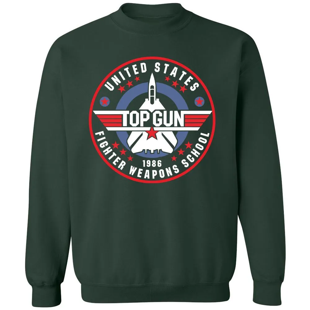 Classic Unisex Sweatshirt - QDNZFQWZ - Forest Green - 4