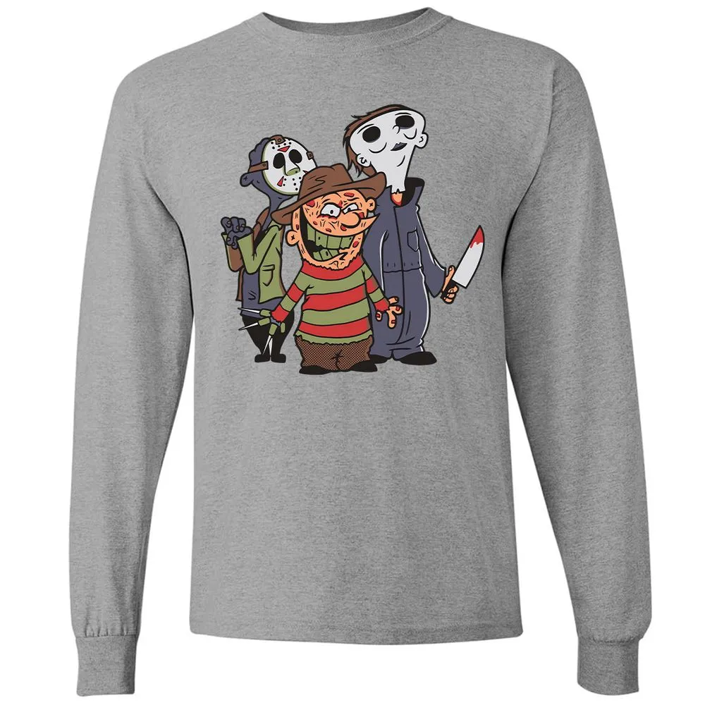 Long Sleeve T-Shirt - 97WXEHEV - Graphite Heather - 6